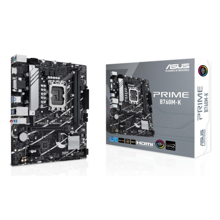 Placa Base Asus Prime B760M-K Socket 1700/ DDR5/ PCIe 4.0/ Micro ATX