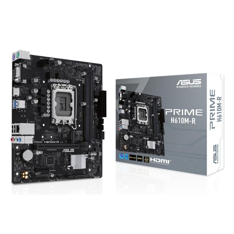 Placa Asus Prime Prime H610M-R-SI,INTEL,1700,H610,2DDR5,96GB | APLIUM