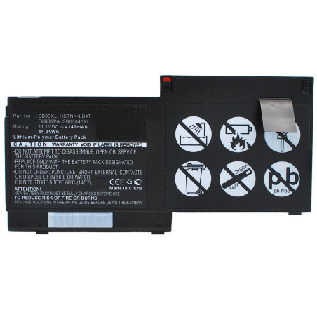 Laptop Battery for HP 45.00Wh
