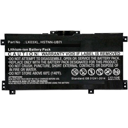 Laptop Battery for HP 46.74Wh