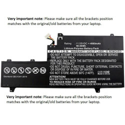 Laptop Battery for HP 57.00Wh
