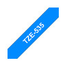Tape/12mm white on blue f P-Touch