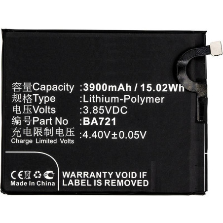 Battery 14.82Wh Li-ion 3.8V