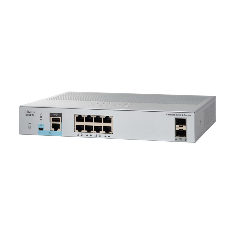 Switch/Cat 2960-L 8GigE 2x1G