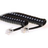 RJ10-RJ10 4M M/M Black
