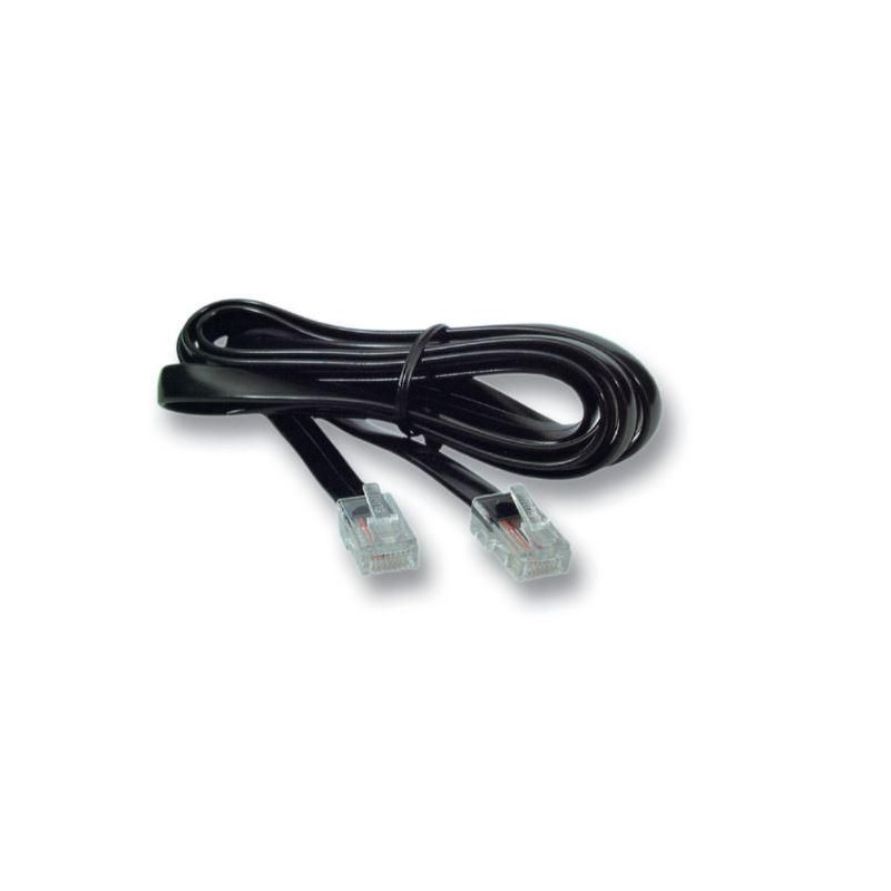 RJ12-RJ45 3M M/M Black