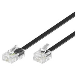 RJ11-RJ45 1M M/M Black