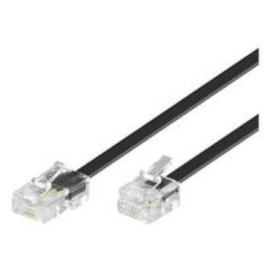 RJ11-RJ45 6M M/M Black