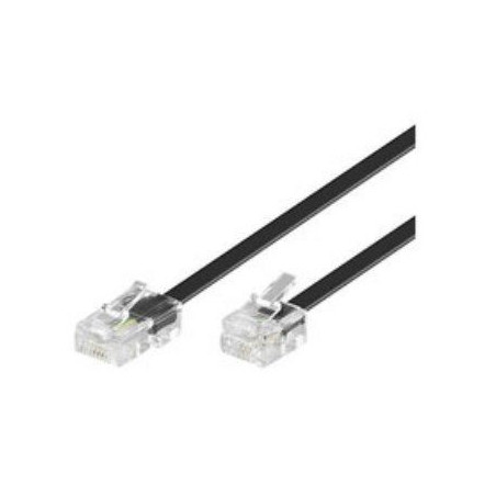 RJ11-RJ45 6M M/M Black