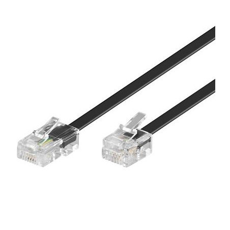 RJ11-RJ45 15M M/M Black