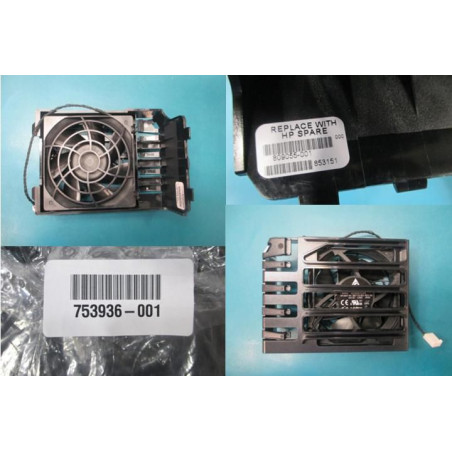 Memory fans assembly for HP
