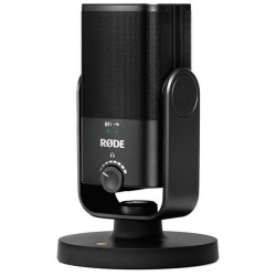 Black Table Microphone