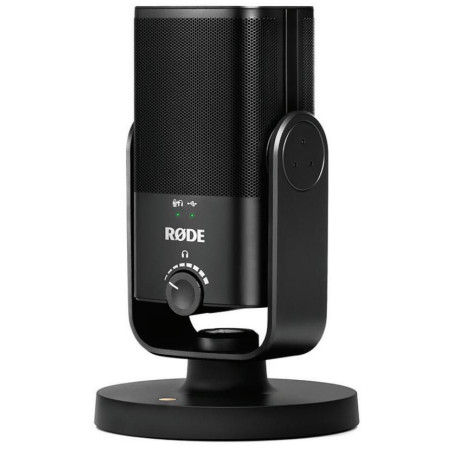 Black Table Microphone
