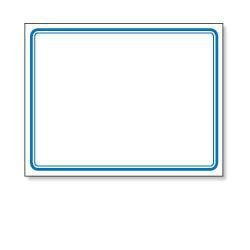 Blue, White