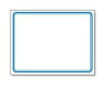 Blue, White