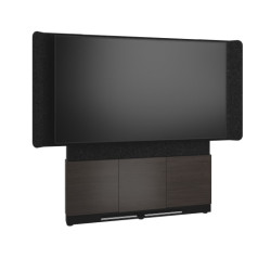 Forum 66" wide Floor-to-Wall Display Sta