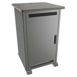 FM RACK 20RU 27D A3 GR CG SOLIDOOR