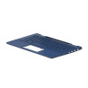 Laptop top cover with