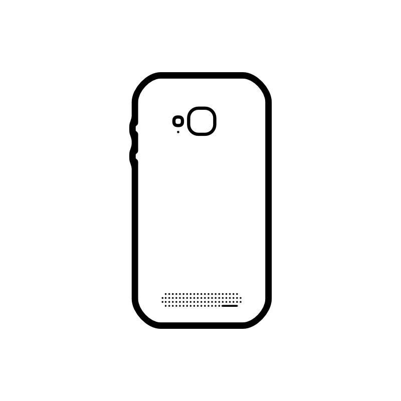 Battery Cover Back Glass -