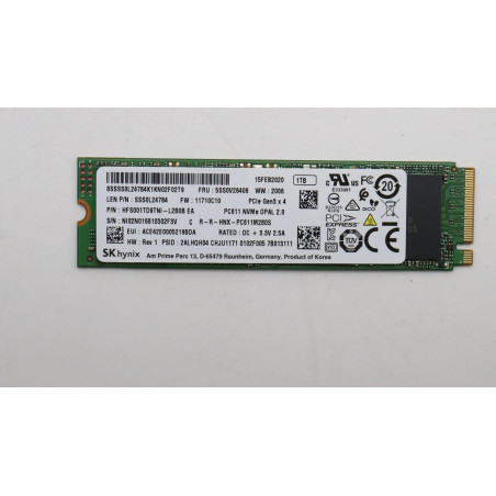 1TB M.2 PCIe NVMe solid-state