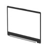 Turbo silver display bezel