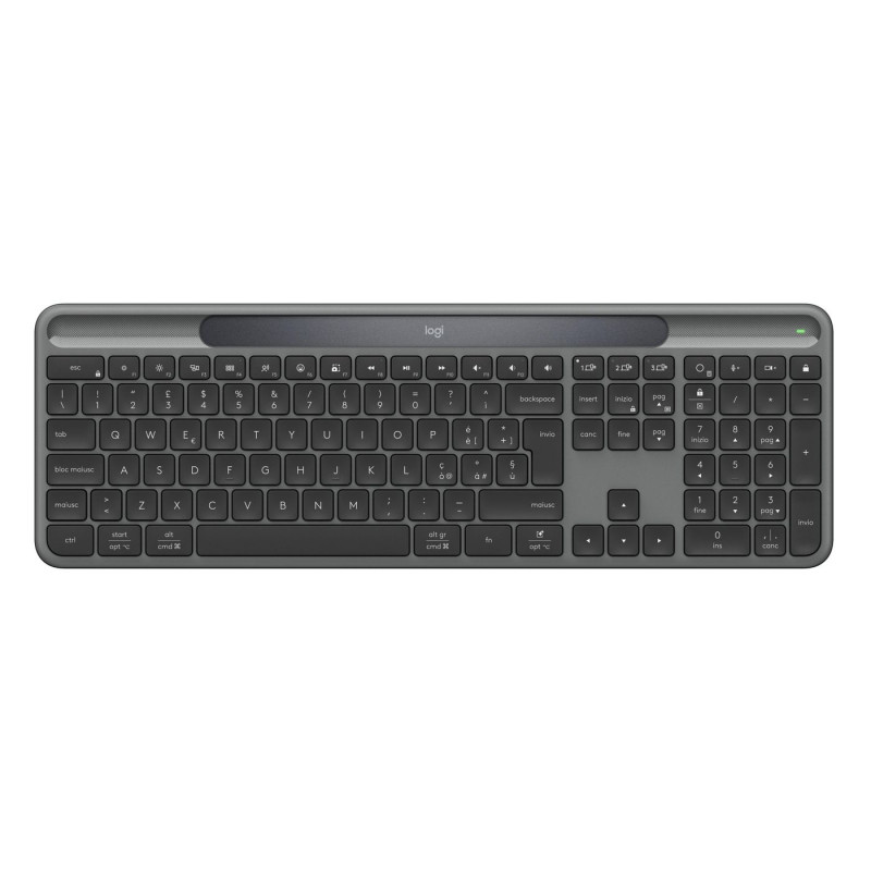 Slim SOLAR+ Keyboard Graphite - Ita - MEDITER-412 | APLIUM
