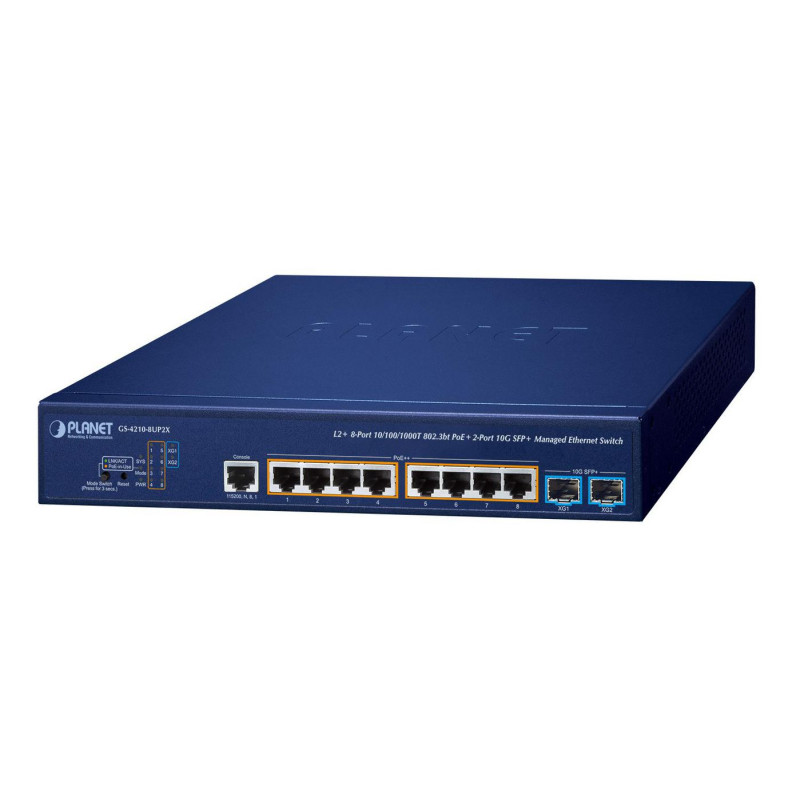 L2+ 8-Port 10/100/1000T 95W | APLIUM