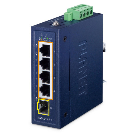 IP30 Compact size 4-Port