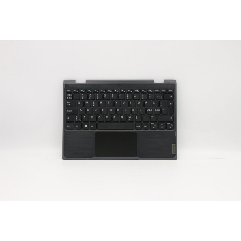 Upper case with keyboard for