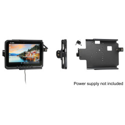 Holder with key-lock for