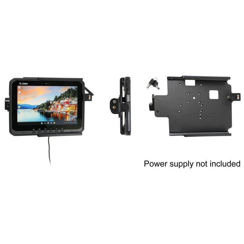 Holder with key-lock for