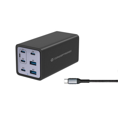 6-Port 200W Gan Usb Pd