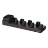 5 Bay Net Base. F/ Ethernet Comms And Recharging Up To 4PCS | APLIUM