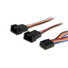 12" 4Pin PWM Fan Extension Power Y Cable