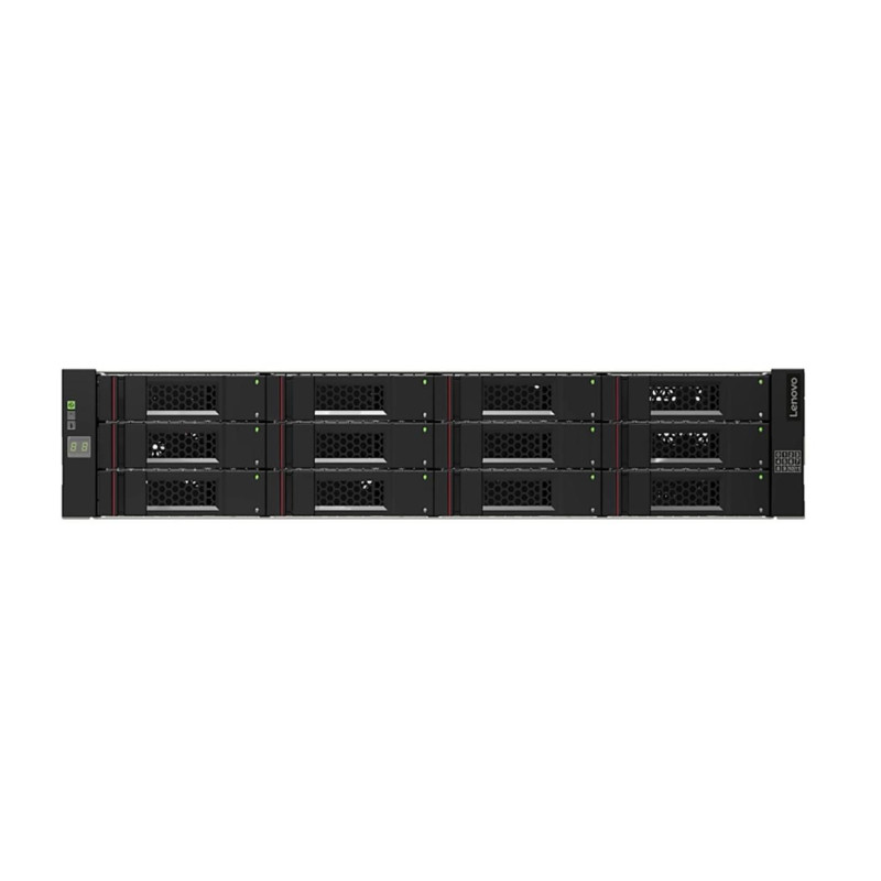 12-bay 2U rack-mountable SAS