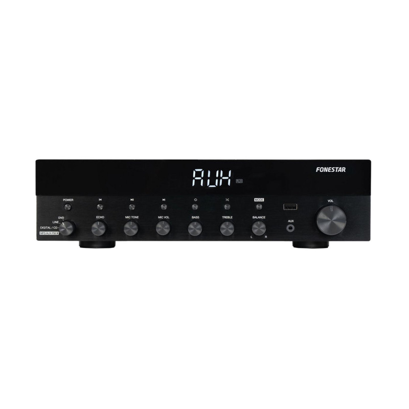 Amplificador estéreo Fonestar AS-6060/ 120W