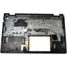 Black backlit keyboard