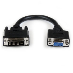 8in DVI to VGA Cable Adapter M/F