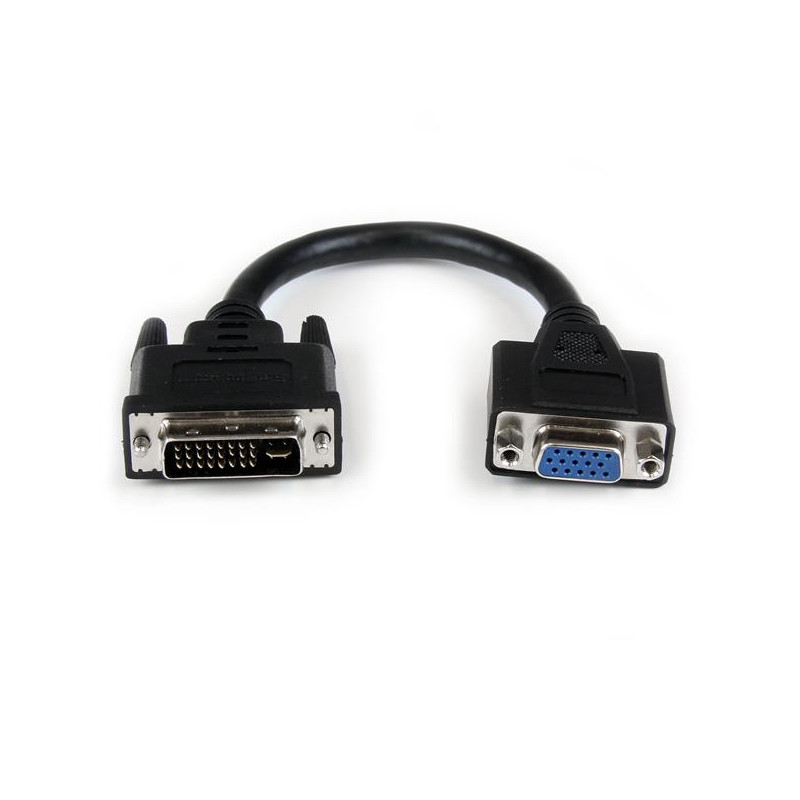 8in DVI to VGA Cable Adapter M/F