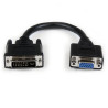 8in DVI to VGA Cable Adapter M/F