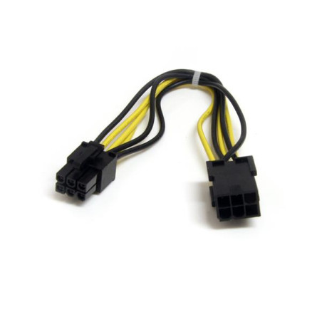 8in 6 pin PCIe Power Extension Cable