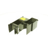 Air baffle assembly with fan