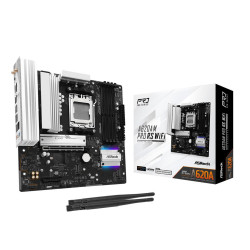 Placa Asrock A620AM Pro Rs WIFI,AMD,AM5,A620A,4DDR5,256GB,HD | APLIUM