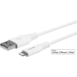 Lightning Cable MFI 0,15m Whit