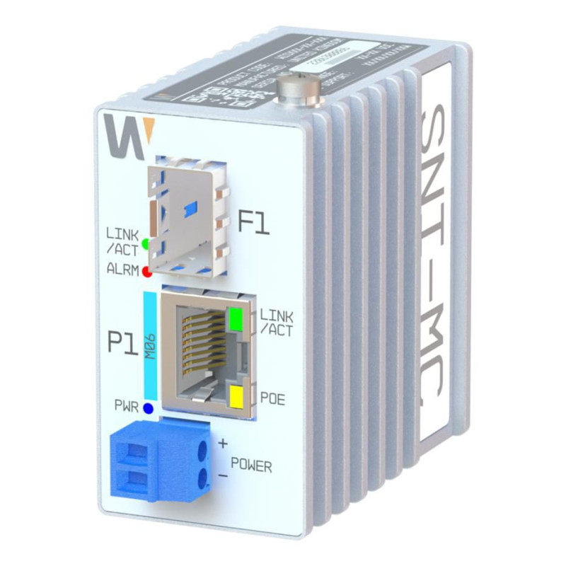 Industrial PoE Mini Media