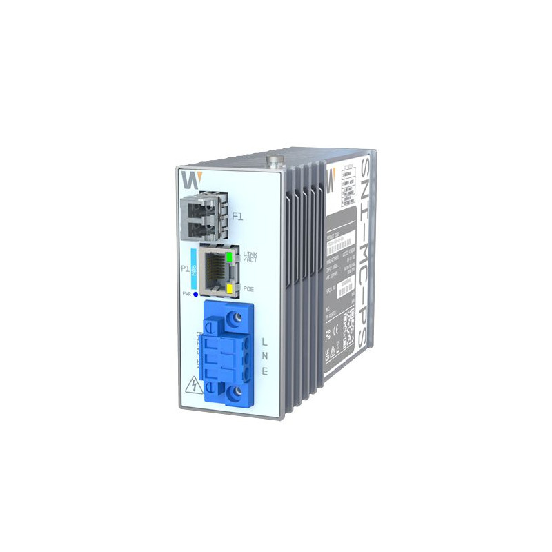 Industrial PoE Mini Media