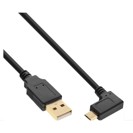 Micro USB Cable, Black, 0.5m