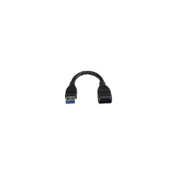6in Black USB 3.0 Extension Cable A to A