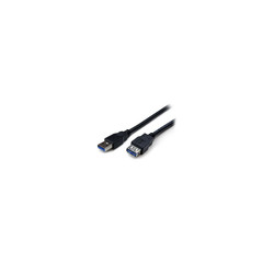 2m Black USB 3.0 Extension Cable M/F