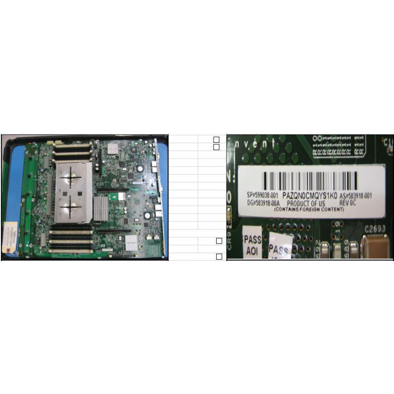 Systemboard DL380 G7